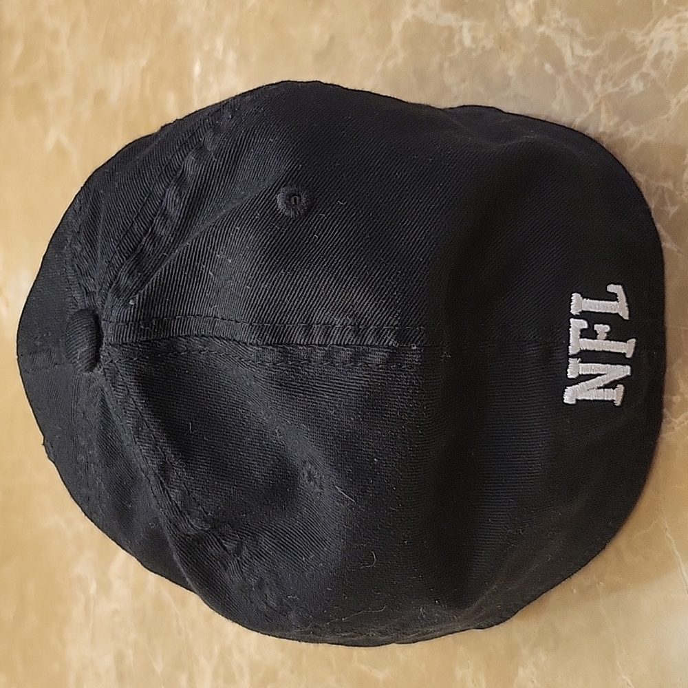 Team Apparel Pittsburgh Steelers NFL Black Baseball Cap, S/M or 7-1/4" - Picture 7 of 13